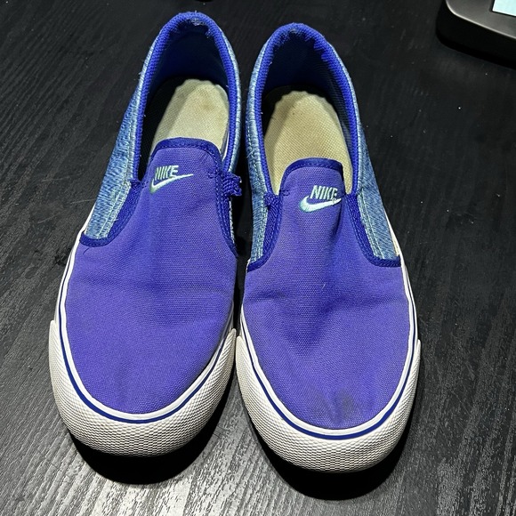 Nike Shoes - Nike‎ Blue Toki Women's Slip On  Size 10 (724770-443)
